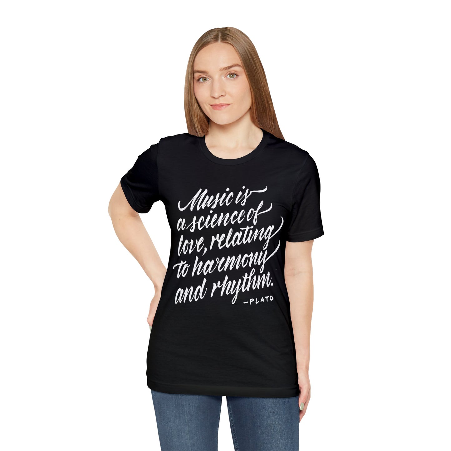 MUSIC IS A SCIENCE OF LOVE // Unisex Tee