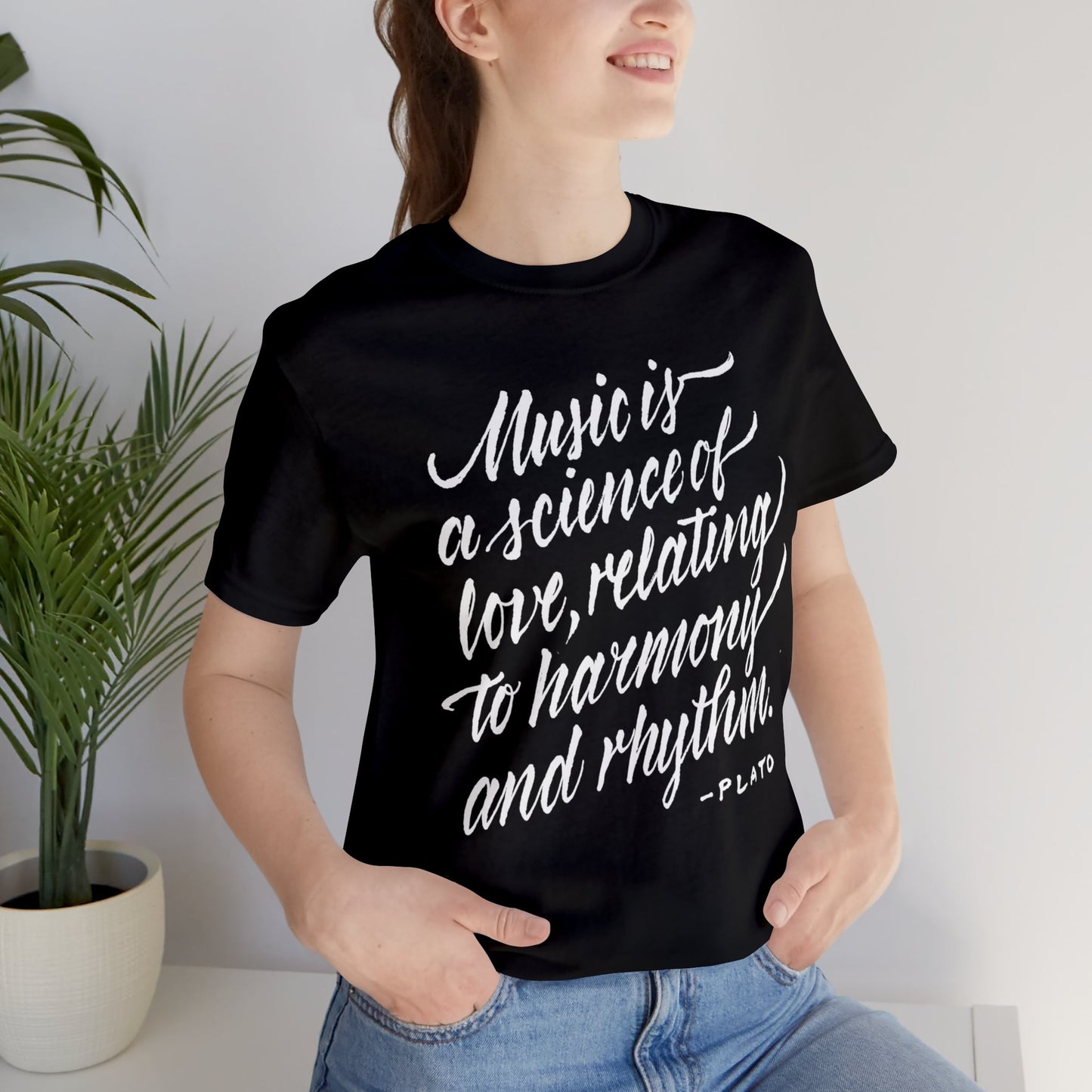 MUSIC IS A SCIENCE OF LOVE // Unisex Tee