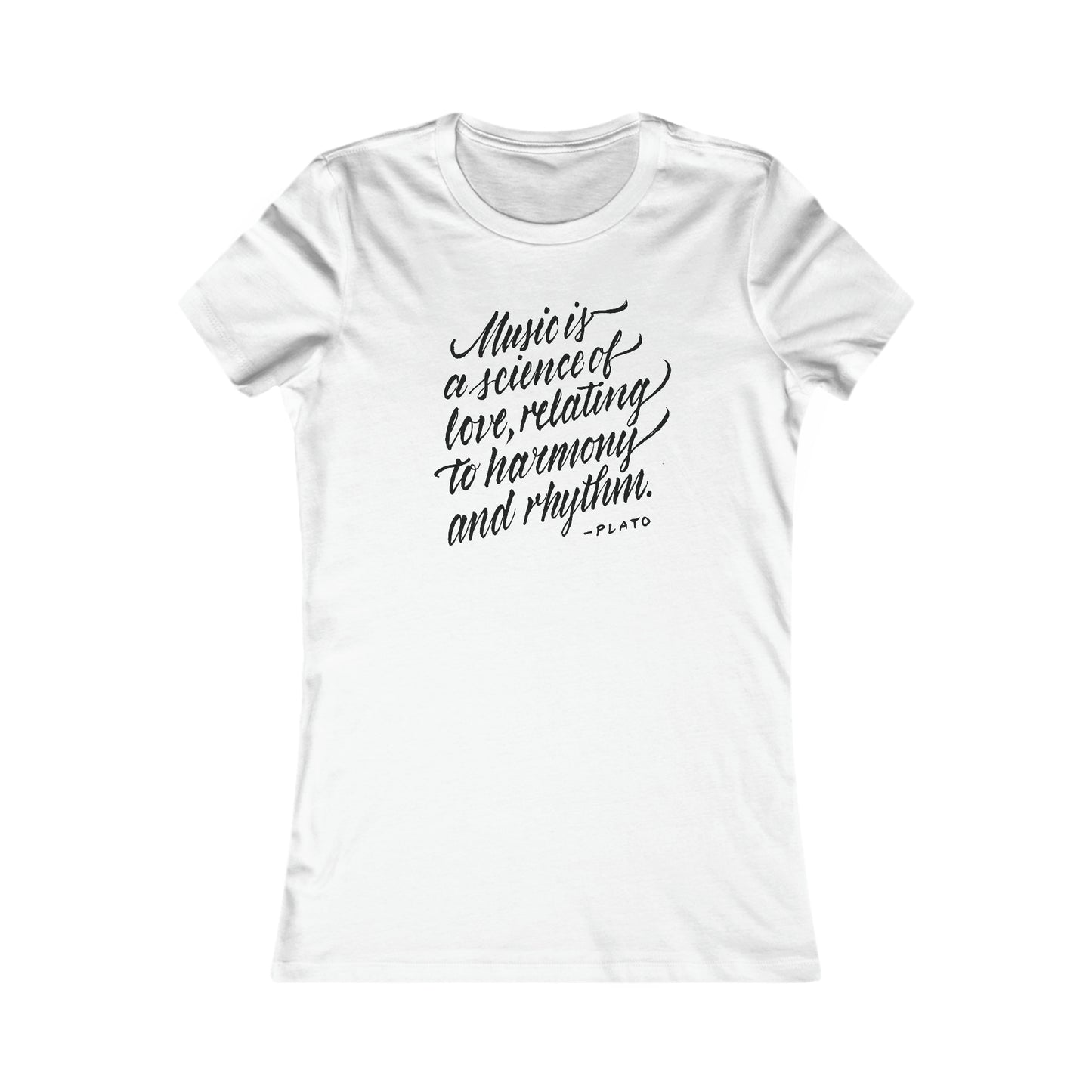 MUSIC IS A SCIENCE // Women's Tee