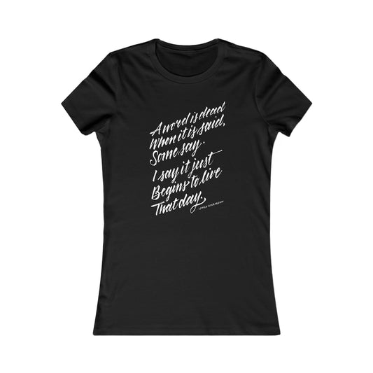 A WORD IS DEAD // Women's Tee