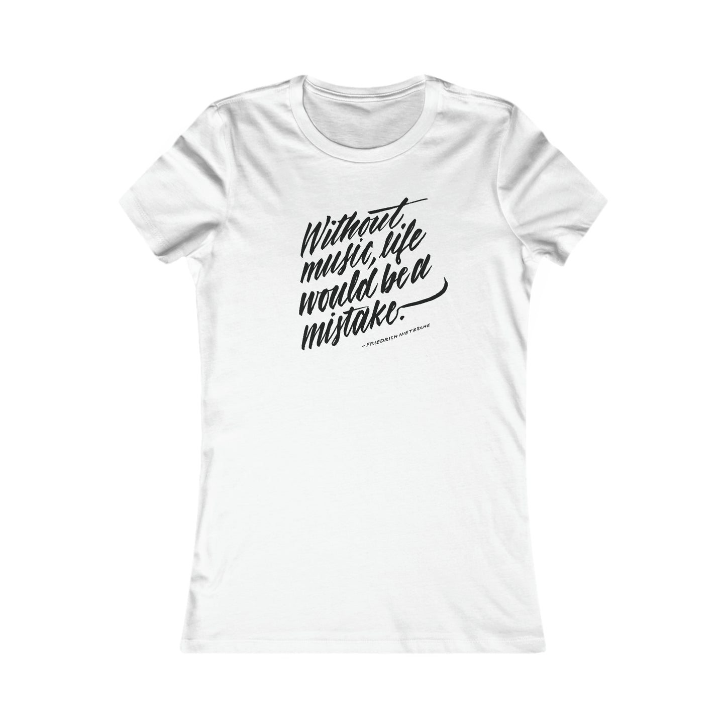 WITHOUT MUSIC // Women's Tee